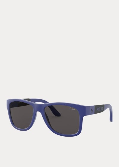 Gafas De Sol Polo Ralph Lauren Hombre Grises Oscuro - Color-Blocked - LSYDR9420